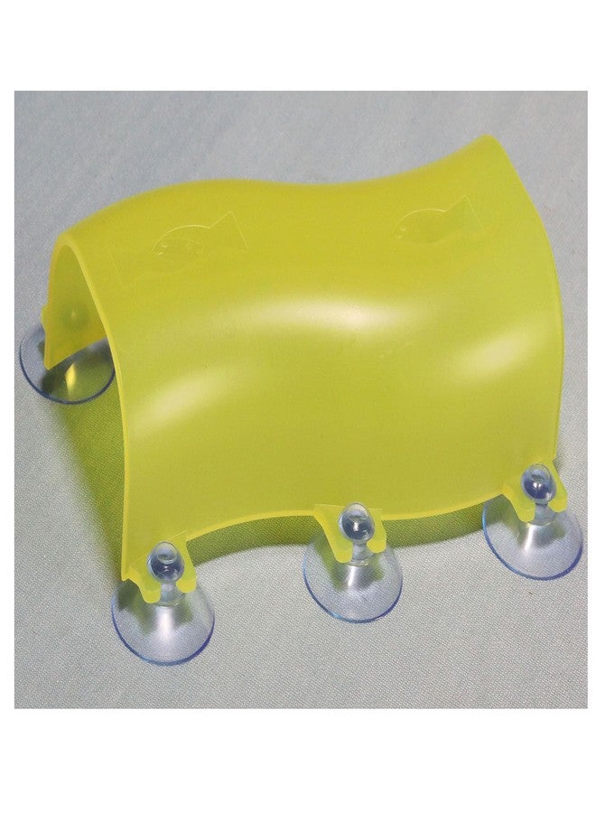 أونتن نفق بيتا لحوض السمك، مكان للتمرين والاسترخاء لأسماكك (أصفر) - Image 1